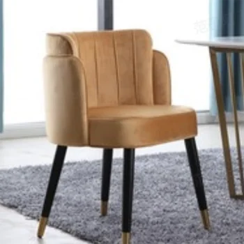 Kanepe Modern Sandalyeler Mutfak Bahçe Yemek Odası Bacak Koruyucuları İskandinav Lüks Kapalı Sandalyeler Tasarım Sillas De Comedor FurnitureLJYXP