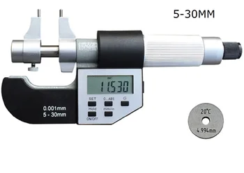 5 - 200MM Dijital İç iç mikrometre Tedbir iç delik kapalı parça endüstriyel sınıf vida göstergesi vida dişi ölçüm