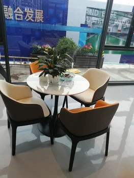 ev çalışma balkon tabure restoran otel modern minimalist masa sandalye beyaz müzakere sandalye arkalığı yemek masası sandalye