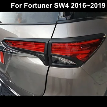 Toyota hilux fortuner için SW4 2016~2019 Aksesuarları Parçaları 2x Kuyruk aydınlatma koruması Arka Lamba Kılıf Koruma