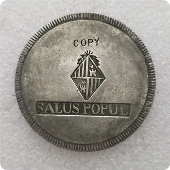 1821 FERDİNAND VII 30 SOUS MALLORCA NANE MAYORKA İSPANYOLCA İSPANYA KOPYA hatıra paraları - kopya paraları madalya paraları koleksiyon