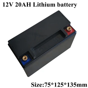 12 v 20ah lityum iyon batarya Li İon 18650 3 s Bms şarj edilebilir pil için 250 w Sokak ışık invertörü karavan + 3A Şarj Cihazı