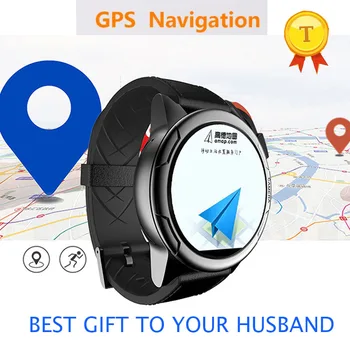 Yeni ürün IP67 Su Geçirmez gps navigasyon araba 2g 3g 4g sım kart akıllı saat desteği google harita Kamera GPS Kalp Hızı smartwatch