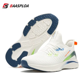 Baasploa Kadın koşu ayakkabıları Örgü Nefes spor ayakkabılar Kadınlar için Hafif Konfor yürüyüş ayakkabısı Kaymaz Ücretsiz Kargo
