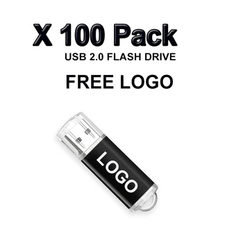 100 Adet / grup USB Flash Sürücü 64 GB Kalem Sürücü 1 GB 2 GB 4 GB 8 GB 16 GB Pendrives Usb Sopa 32 GB Bellek Sopa Ücretsiz Özel Logo Hediye