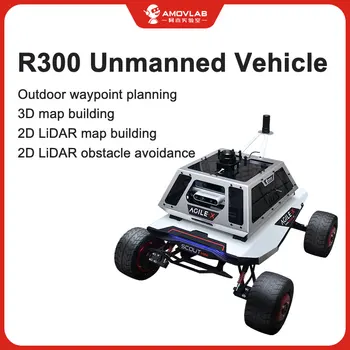 ROS R300 insansız araç arabası görüş tanıma slam navigasyon engellerden kaçınma RTK geliştirme platformu