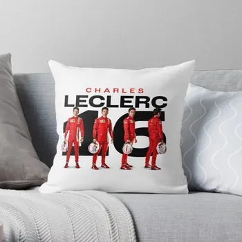 Charles Leclerc atmak yastık yastık kılıfı Noel yastık yastık dekoratif kapakları