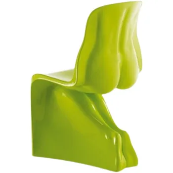 Tasarımcının Özel Cam Takviyeli Plastik Sandalye Güzellik Heykel Yemek Sandalyesi Pandong Otel Lüks Modelleme Yemek Sandalyesi