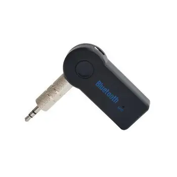 Araba Aux Bluetooth uyumlu 5.0 Adaptörü Kablosuz 3.5 mm 3.5 Jack Stereo Müzik Ses Alıcısı için Otomatik eller serbest araç kiti Hoparlör