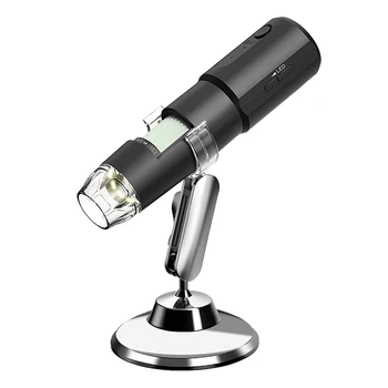 1 Parça Kablosuz Dijital Mikroskop Mikroskop Dijital Mikroskop Dizüstü Windows Cep Telefonu Bilgisayar İle Uyumlu (Siyah)