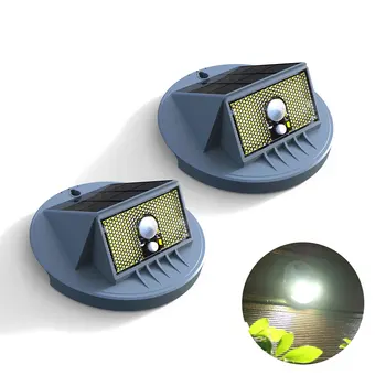 ACMESHINE 11 LEDs güneş renk hareket sensörü bahçe peyzaj çit lambası duvar ışık açık dekor avlu sokak su geçirmez IP65