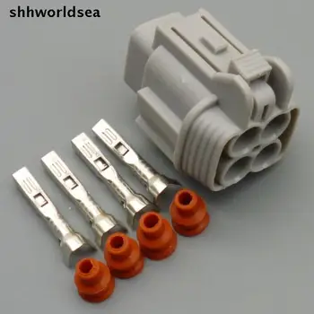 worldgolden 5/30/100 takım 2.2 mm 4p yollu yıkama pompası konektörü Oksijen sensörü fişi nissan
